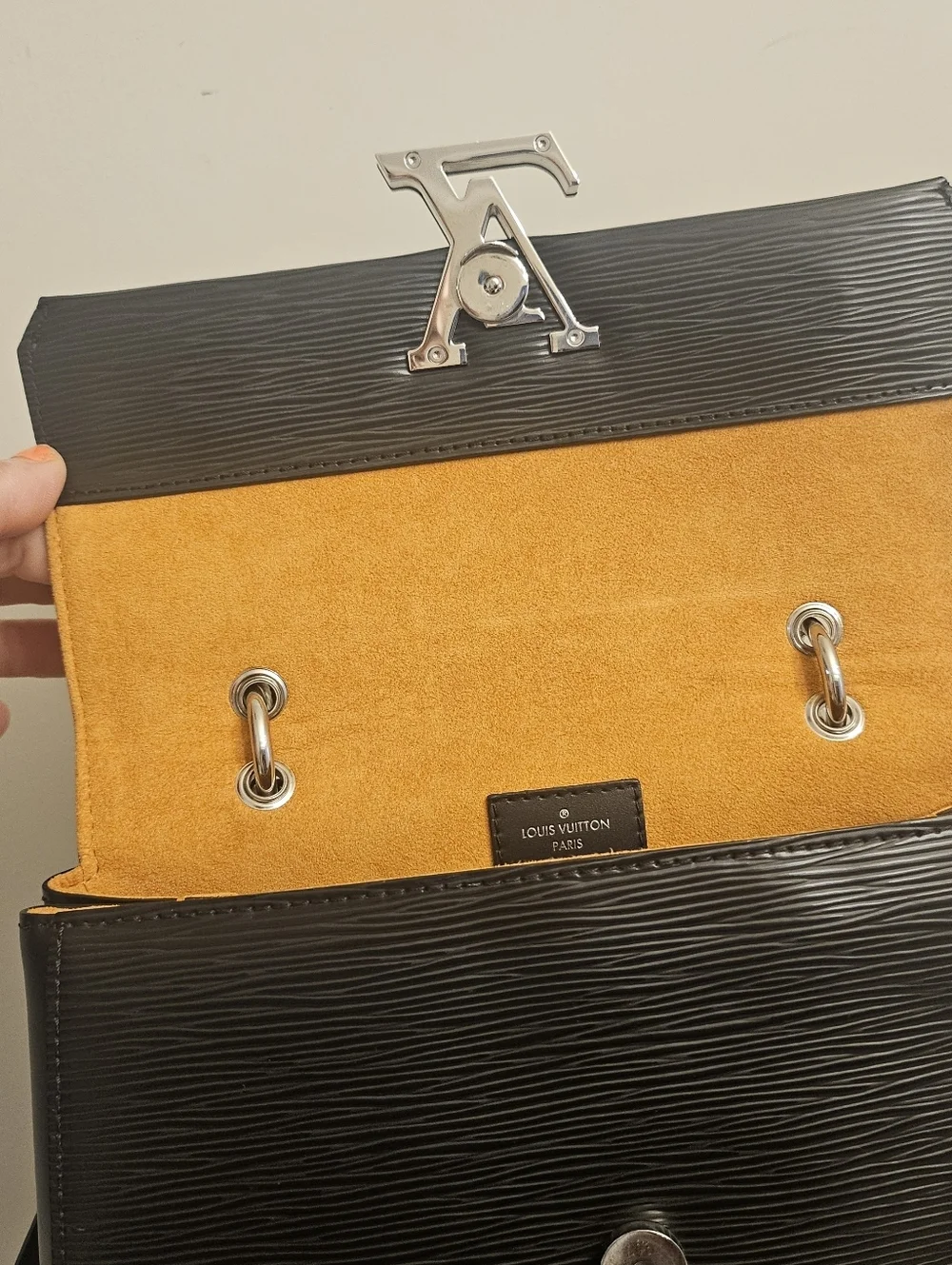 🖤 Louis Vuitton Grenelle MM | Black Epi | Full Set